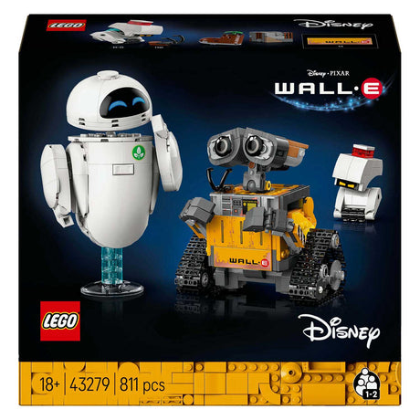 Disney LEGO 43279 Pixar Wall-E et Eve