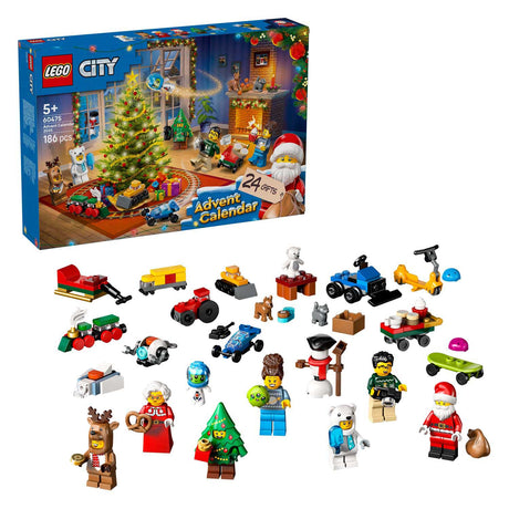 Calendrier de l'Avent Lego City 2025 - cadeau pour enfants - 60475