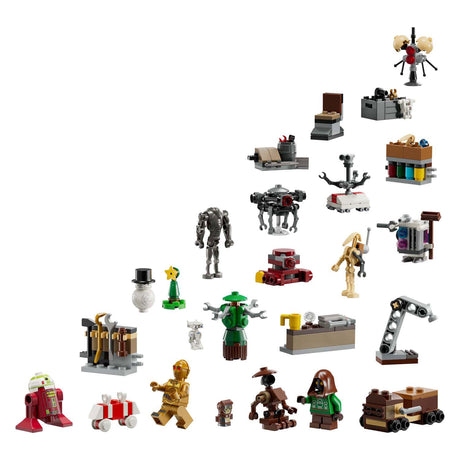 Calendrier de l'Avent Lego Star Wars 75418 2025