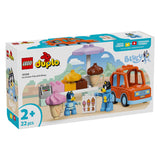 Lego duplo 10458 recevant une glace avec du bluey