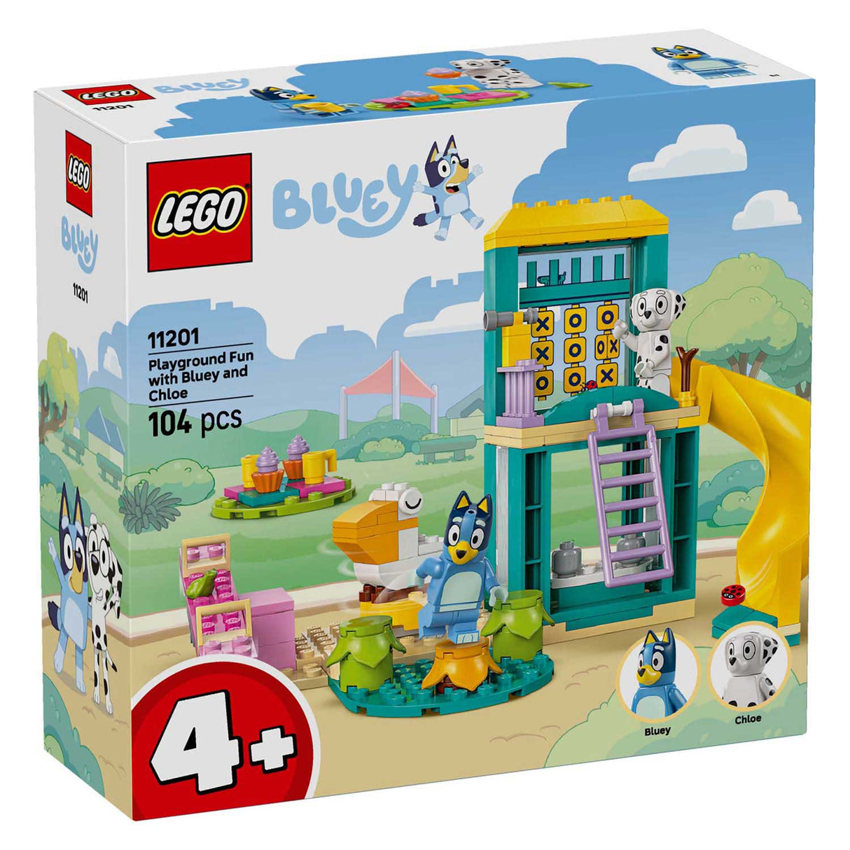 Lego 11201 Bluey et Chloé dans la cour de récréation | 2 pièces