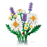 Fleurs de marguerites botaniques Lego - kit de construction pour enfants - 11508