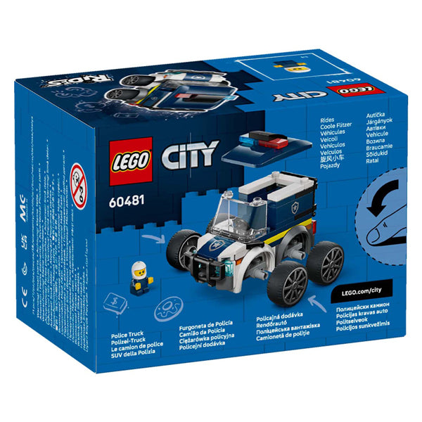 Lego city brick monte 60481 véhicules voiture de police | 2 pièces