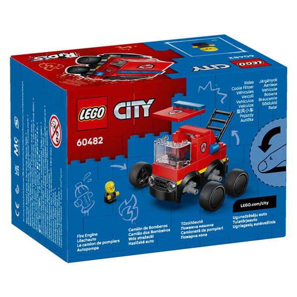 Lego city brick monte 60482 véhicules camion de pompiers | 2 pièces