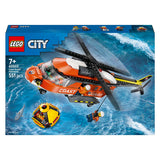 Lego city exploration 60503 hélicoptère de la garde côtière