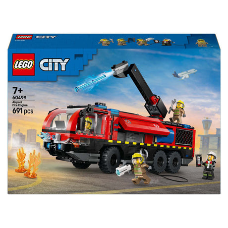 Lego City Fire 60499 Le camion de pompiers de l'aéroport