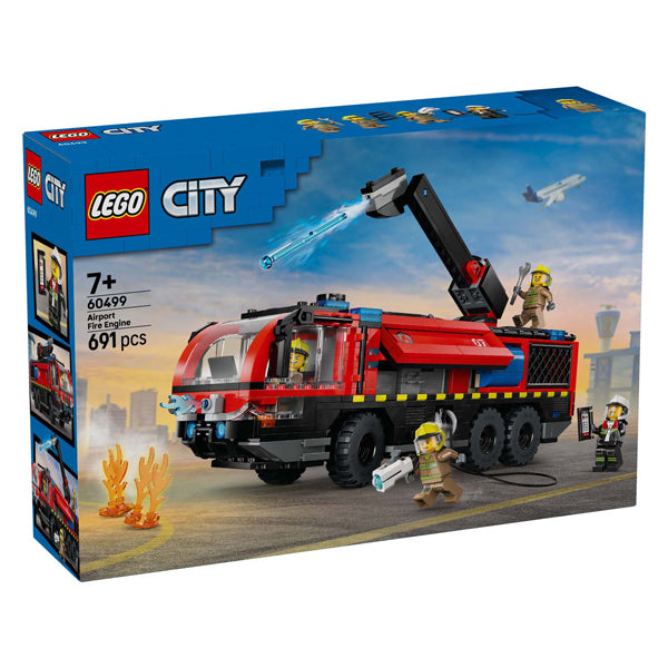Lego City Fire 60499 Le camion de pompiers de l'aéroport