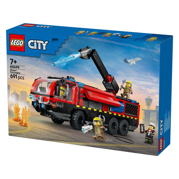 Lego City Fire 60499 Le camion de pompiers de l'aéroport