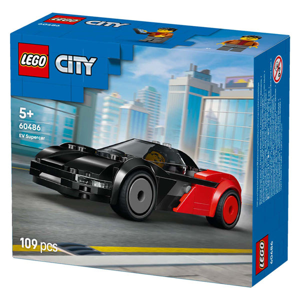 Lego city grands véhicules 60486 ev supercar | 2 pièces