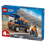 Lego city 60491 transporteur de moto