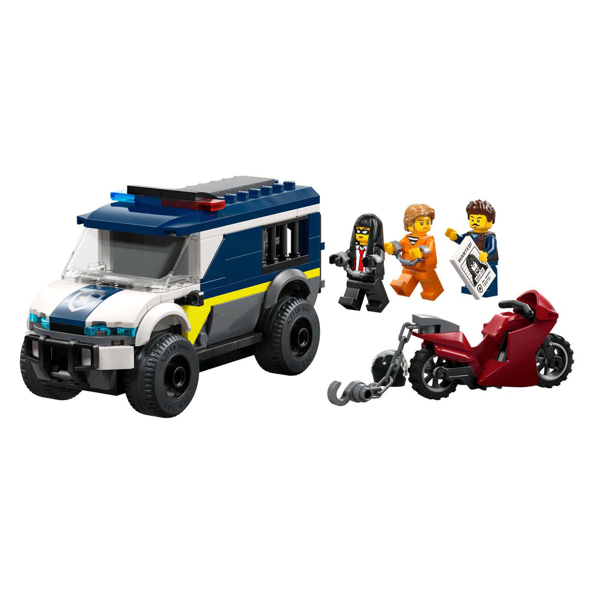 Lego city 60479, transport de prisonniers de la police
