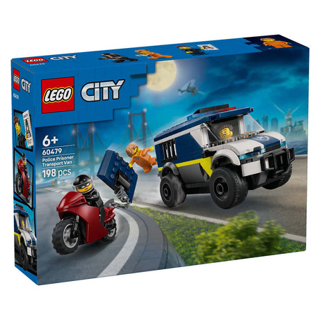 Lego city 60479, transport de prisonniers de la police