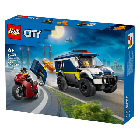Lego city 60479, transport de prisonniers de la police