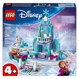 Lego Disney Princess 43281 Le château de glace et la balade sur neige d'Elsa