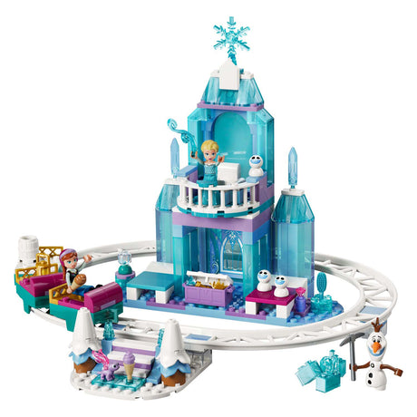 Lego Disney Princess 43281 Le château de glace et la balade sur neige d'Elsa