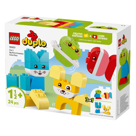 Lego Duplo 10477 3-en-1 mes premiers animaux créatifs