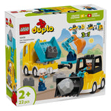 Lego duplo town 10475 véhicules de construction 3en1