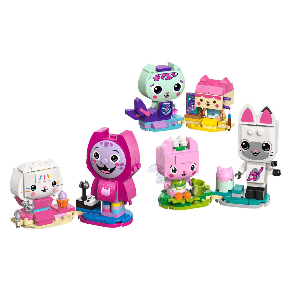 Lego Gabby's Dollhouse 11215 Les amis chats à construire de Gabby