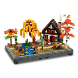 Lego icônes 11372 jardin d'automne avec chalet