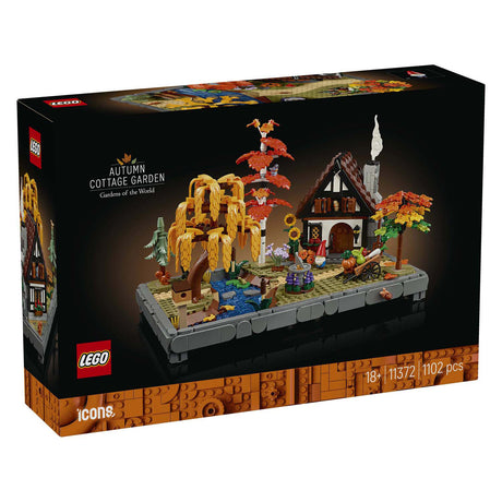 Lego icônes 11372 jardin d'automne avec chalet