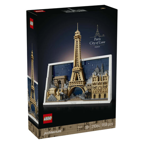 Lego ® architecture paris – ville de l'amour - 21064