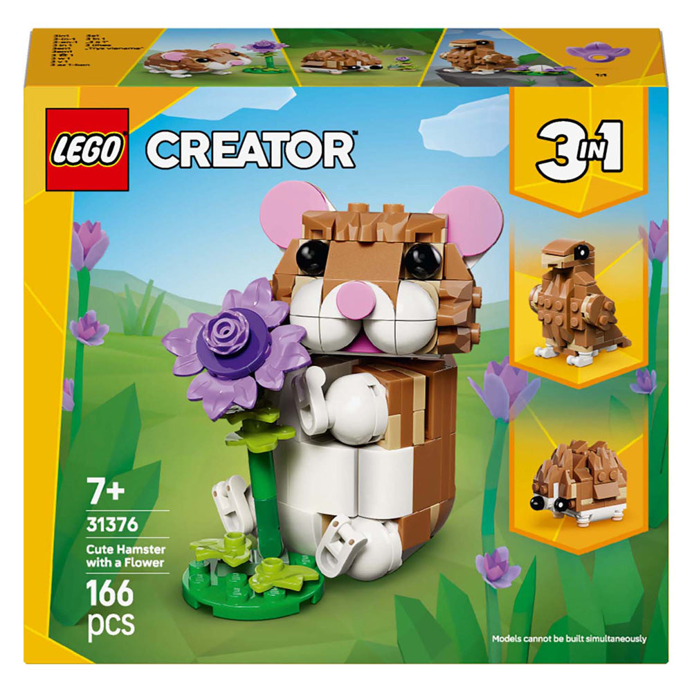 Lego Creator 31376 hamster mignon avec fleur