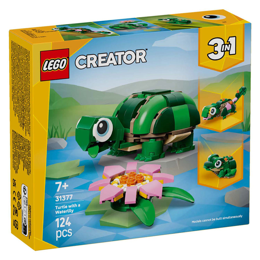 Lego Creator 31377 Tortue avec nénuphar