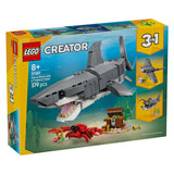 Jouet de construction Lego Requin féroce avec coffre au trésor (31381)