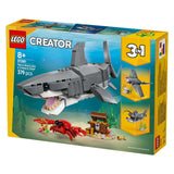 Jouet de construction Lego Requin féroce avec coffre au trésor (31381)