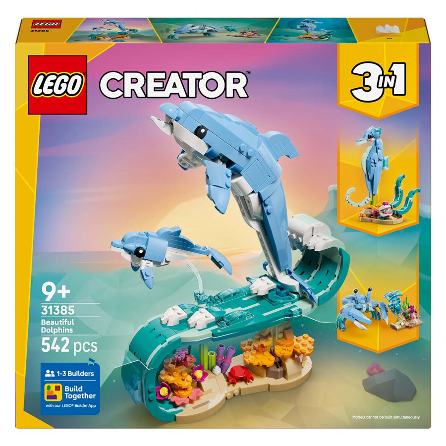 Lego créateur 31385 animaux marins beaux dauphins