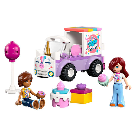 Lego Friends 42675 Voiture de livraison de gâteau licorne