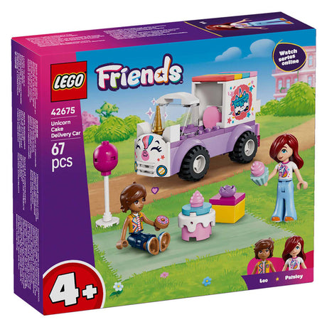 Lego Friends 42675 Voiture de livraison de gâteau licorne