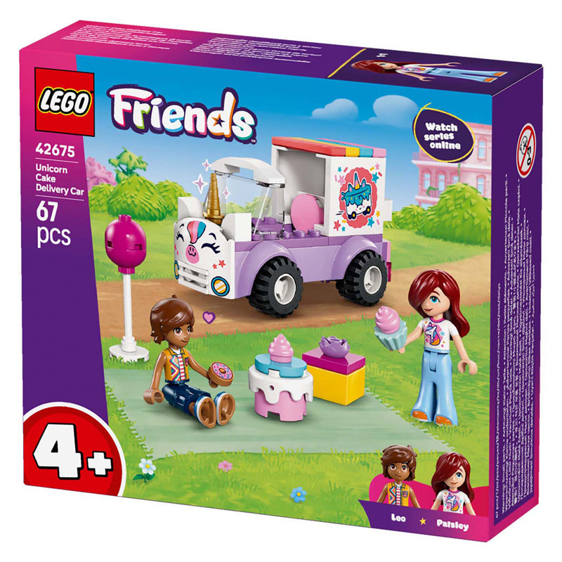 Lego Friends 42675 Voiture de livraison de gâteau licorne