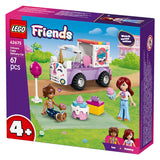 Lego Friends 42675 Voiture de livraison de gâteau licorne