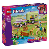 Lego Friends 42695 remorque avec cheval et poulain
