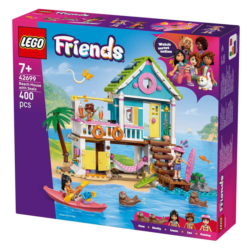 Lego Friends 42699 maison de plage avec des phoques
