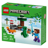 LEGO Minecraft 21583 L'aventure de Steve Taiga