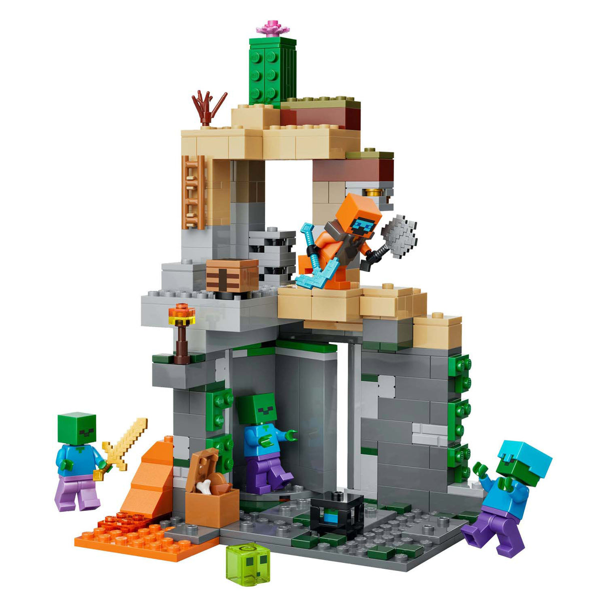Lego minecraft 21587 donjon zombie