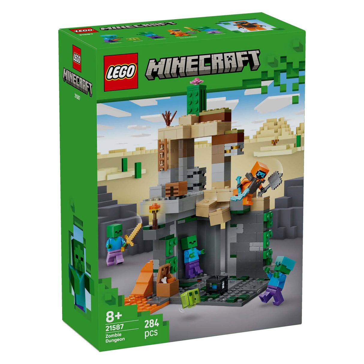 Lego minecraft 21587 donjon zombie