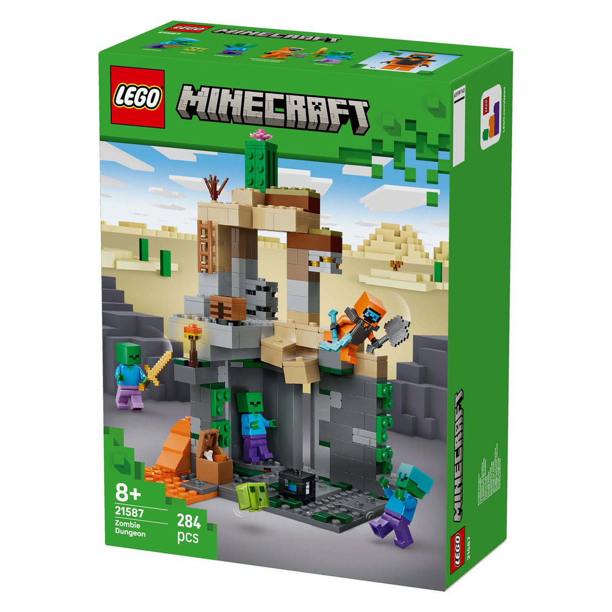 Lego minecraft 21587 donjon zombie