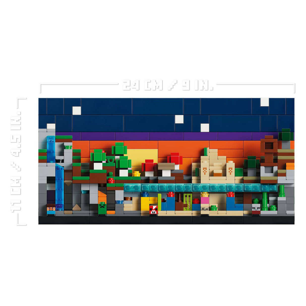 LEGO Minecraft 21589 mini biomes