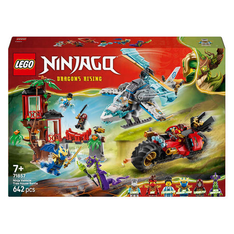 Lego ninjago 71857 véhicules ninja à la cabane dans les arbres