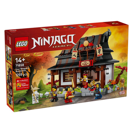 Lego 71858 Ninjago 15e anniversaire forge les quatre armes