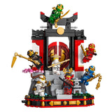 Lego Ninjago 71866 Présentoir 15e anniversaire avec personnages ninja