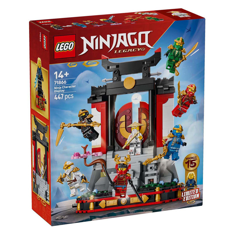 Lego Ninjago 71866 Présentoir 15e anniversaire avec personnages ninja