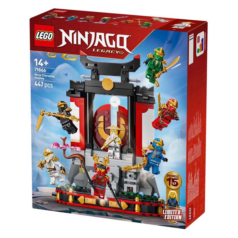Lego Ninjago 71866 Présentoir 15e anniversaire avec personnages ninja