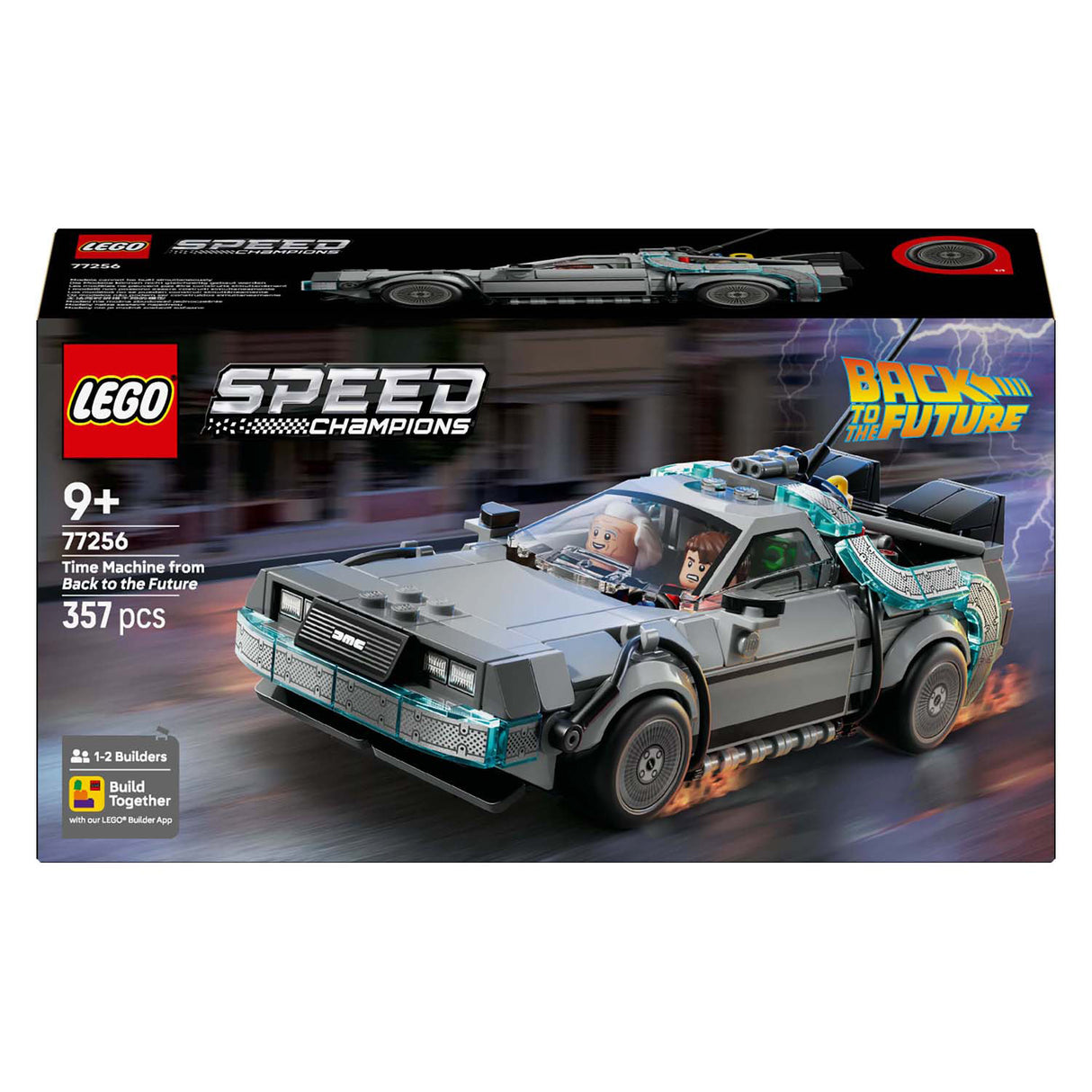 La machine à voyager dans le temps Lego Speed Champions 77256 de Retour vers le futur