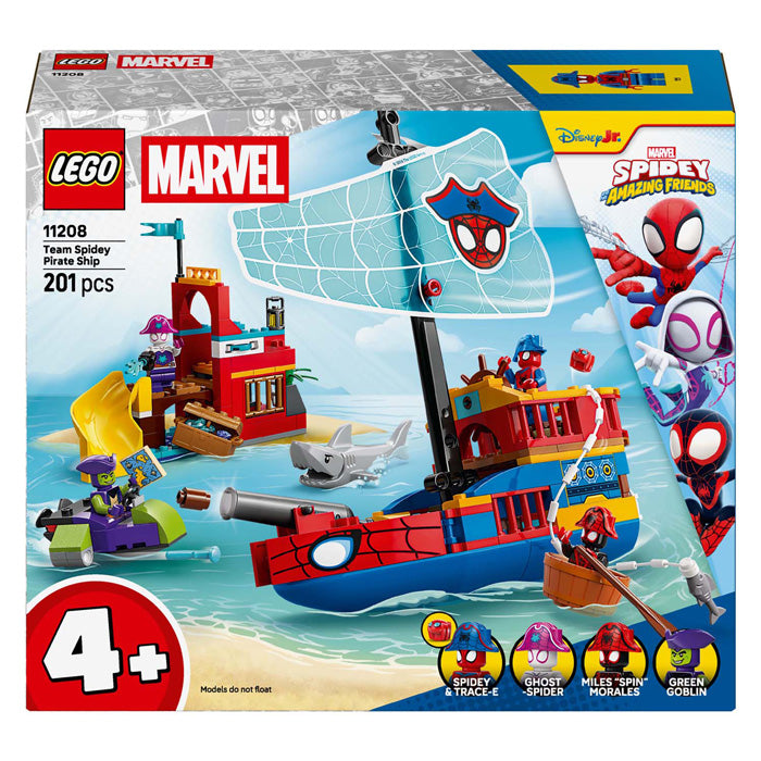 Lego Spidey 11208 Le bateau pirate de l'équipe Spidey