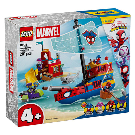Lego Spidey 11208 Le bateau pirate de l'équipe Spidey