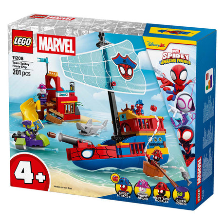 Lego Spidey 11208 Le bateau pirate de l'équipe Spidey